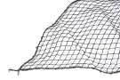 Volièrenet 3,2mm dik draad - Maaswijdte 50x50mm